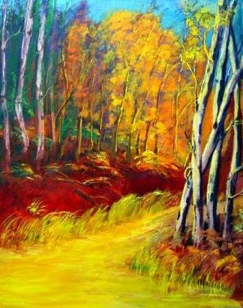 Utah Autumn, Oil on Canvas - In Collections
