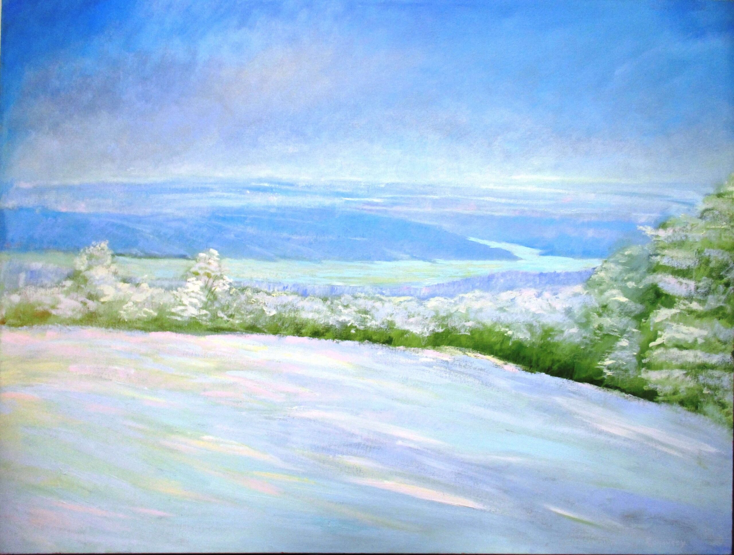 Winter Hill, Oil on Canvas - Land and Sea