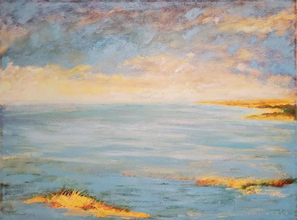 Marsh Edge, Oil on Canvas - In Collections