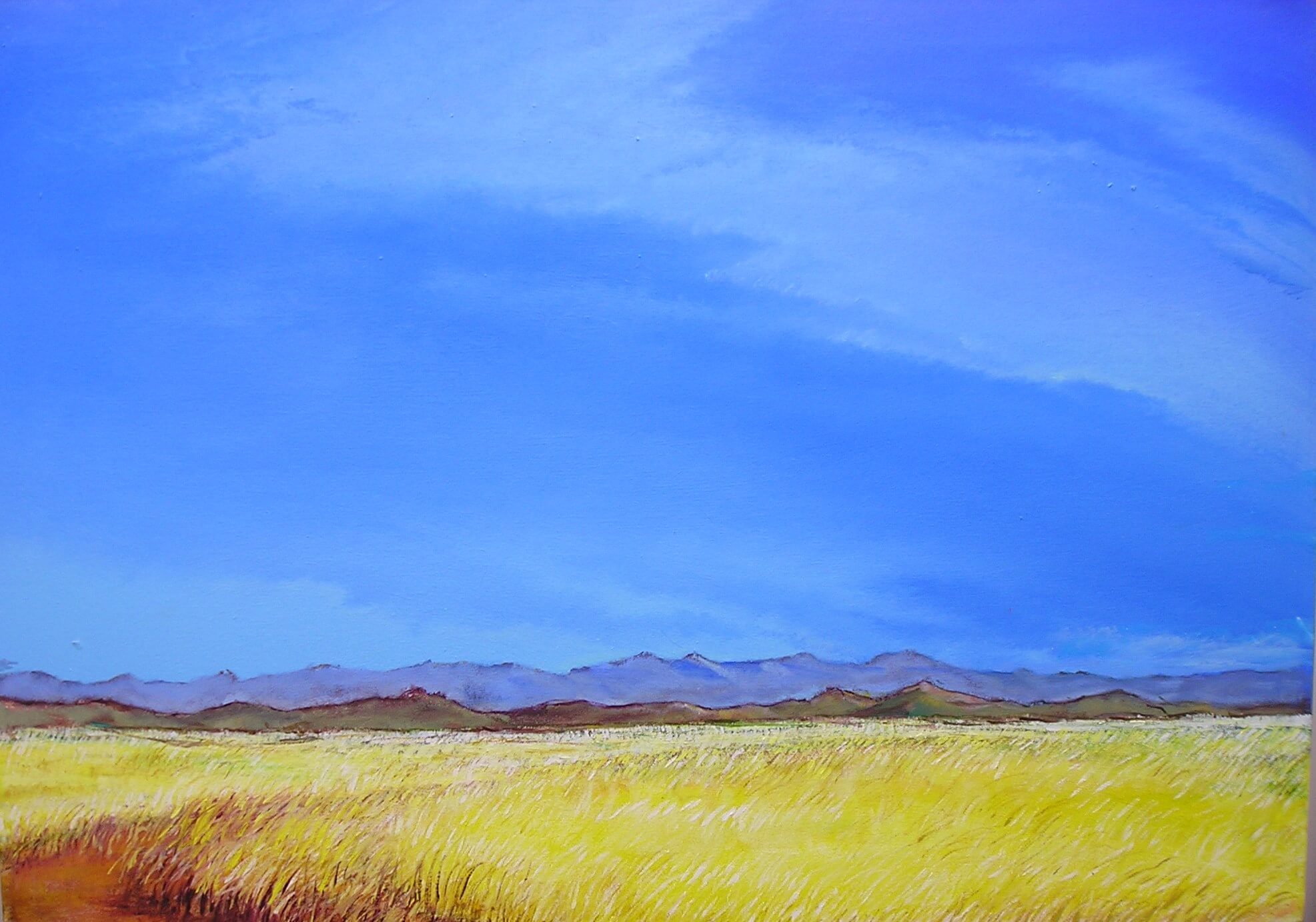 San Raphael Valley, Oil on Canvas - Land and Sea
