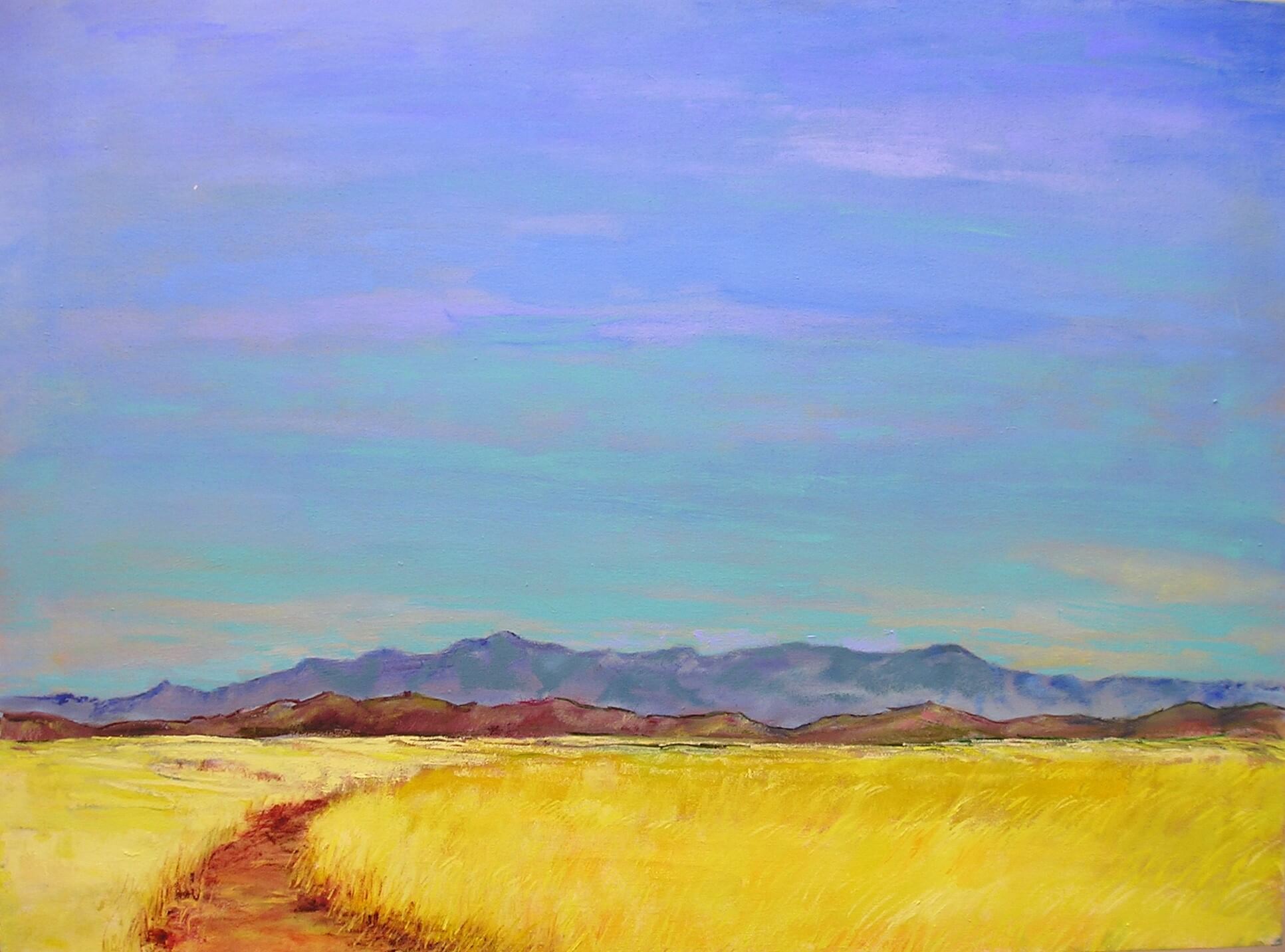 San Rapheal Valley Series, Oil on Canvas - Land and Sea