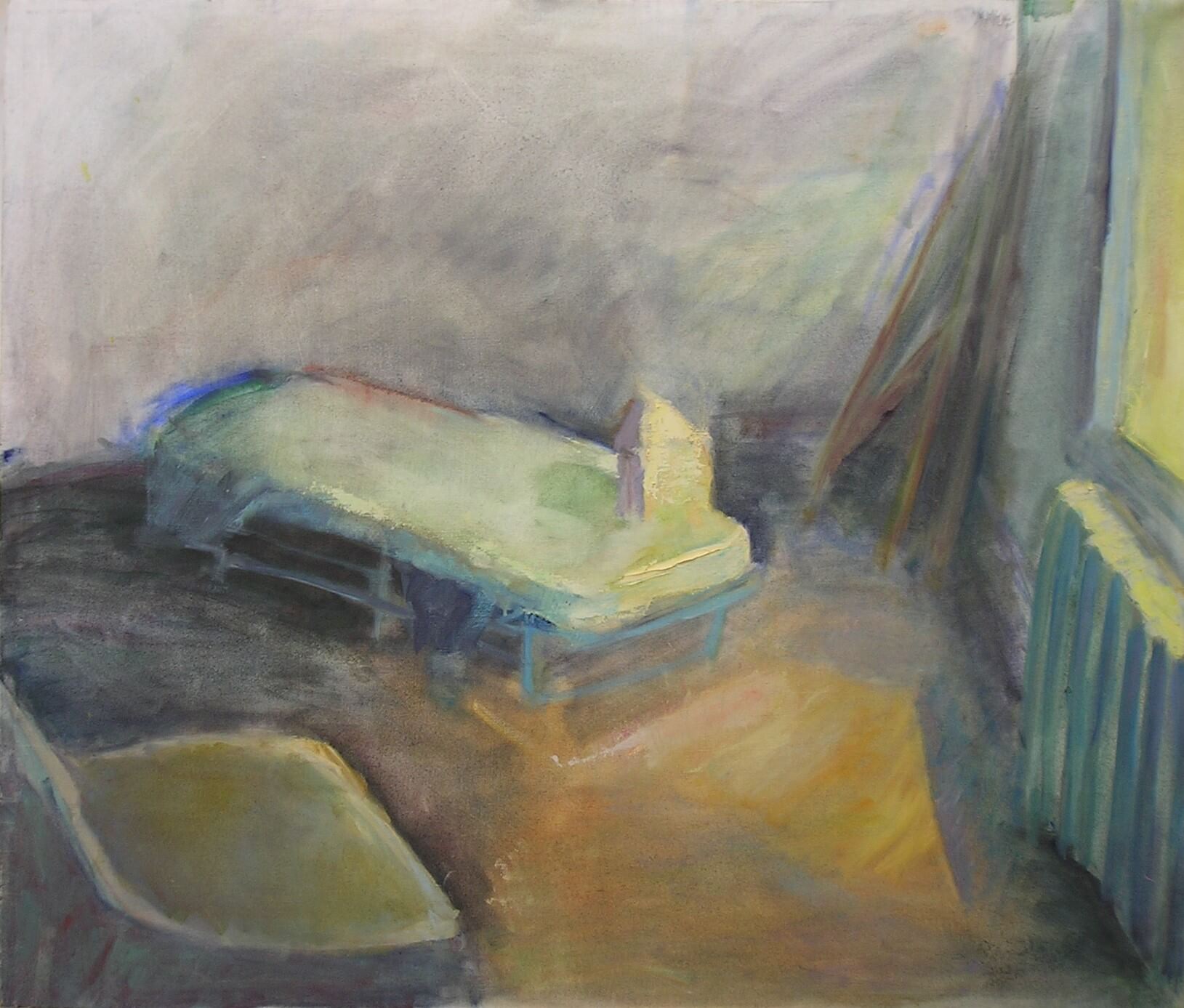 Studio Corner, Oil on Canvas - Still Life
